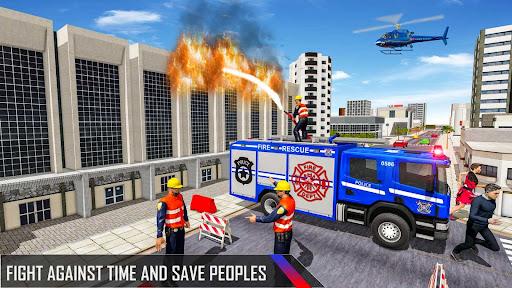 Police Ambulance Fire Truck - Image screenshot of android app