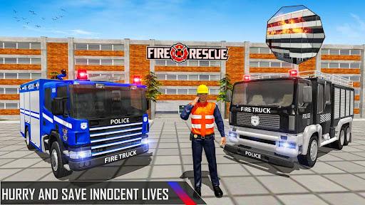 Police Ambulance Fire Truck - عکس برنامه موبایلی اندروید