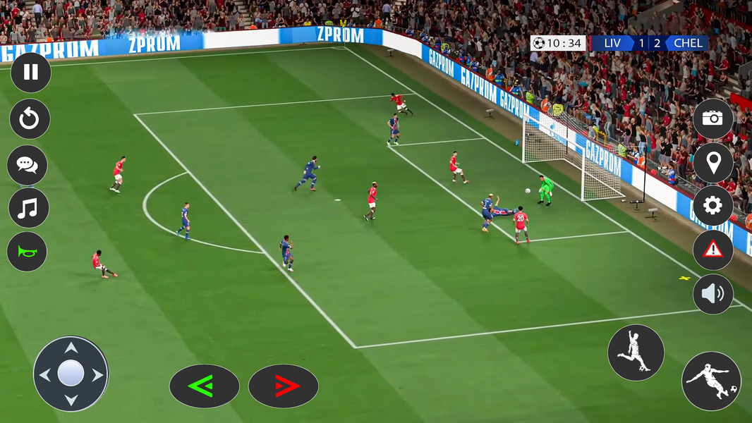 Soccer Football Game 2023 - Gameplay image of android game