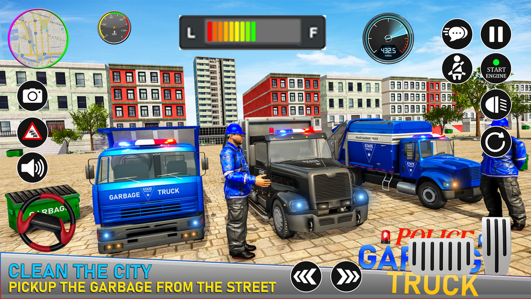 Garbage Truck Games 2024 - عکس بازی موبایلی اندروید