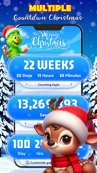 Christmas Countdown Santa Call - عکس برنامه موبایلی اندروید