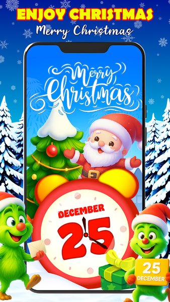 Christmas Countdown Santa Call - عکس برنامه موبایلی اندروید