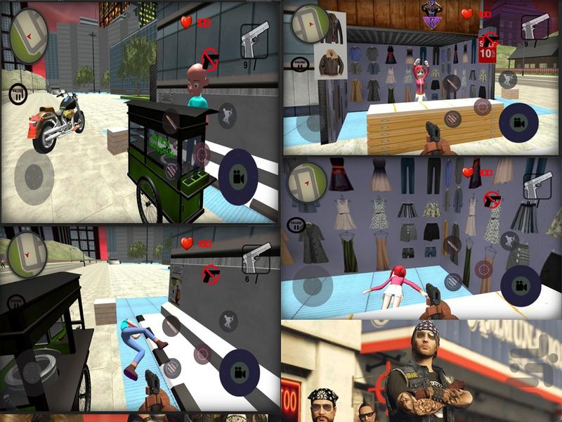 GTA Lawless city - Gameplay image of android game