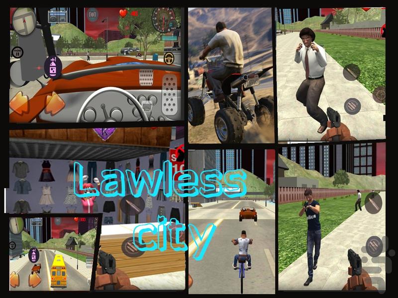 GTA Lawless city - عکس بازی موبایلی اندروید