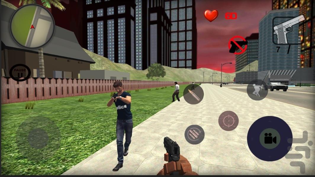 GTA Lawless city - Gameplay image of android game