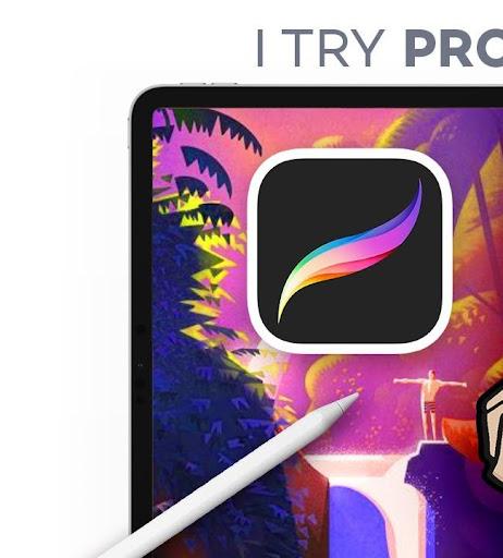 Procreate Paint Art Procreate Paint Pocket - Image screenshot of android app