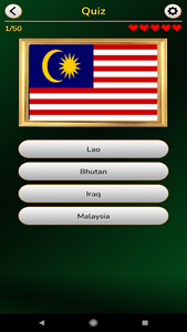Asia Flags and Maps Quiz - عکس برنامه موبایلی اندروید