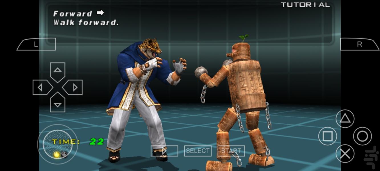 tekken 5 - Gameplay image of android game