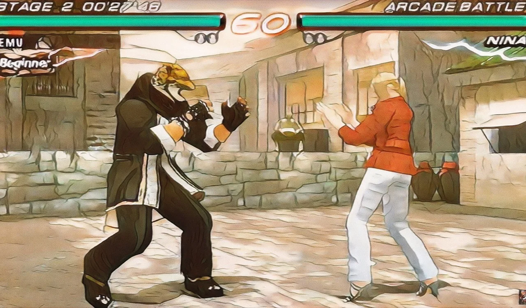 tkkn offline game psp 6 - Gameplay image of android game