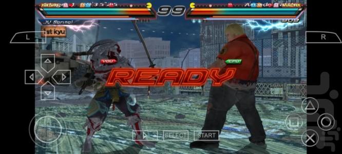 تیکن 6 شبیه ساز psp - Gameplay image of android game