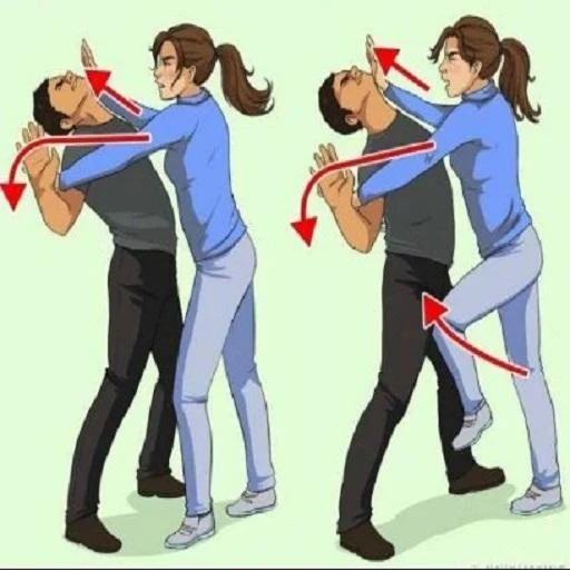 Self Defense Technique - Image screenshot of android app
