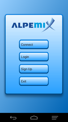 Alpemix Remote Desktop Control - Image screenshot of android app
