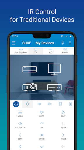 SURE - Smart Home and TV Unive - Image screenshot of android app