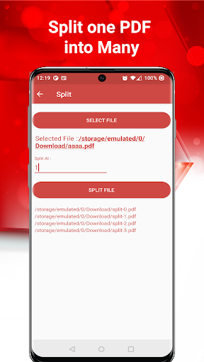 PDF Utility - PDF Tools - Image screenshot of android app