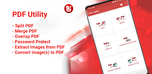 PDF Utility - PDF Tools - عکس برنامه موبایلی اندروید