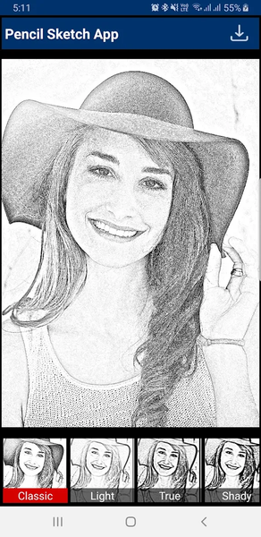Pencil Sketch Drawing Editor - Image screenshot of android app
