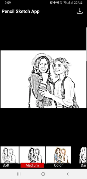 Pencil Sketch Drawing Editor - Image screenshot of android app