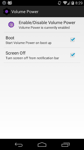 Power Button to Volume Button - Image screenshot of android app