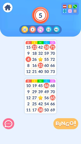 Bingo - Gameplay image of android game