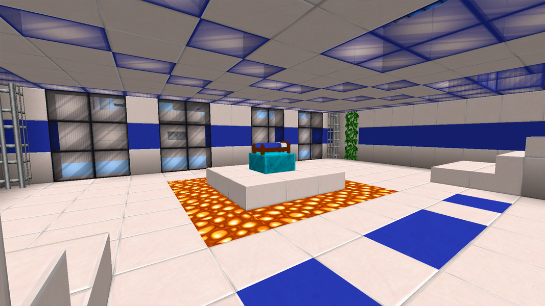 Bed Fight: Blocky Wars Craft - Gameplay image of android game