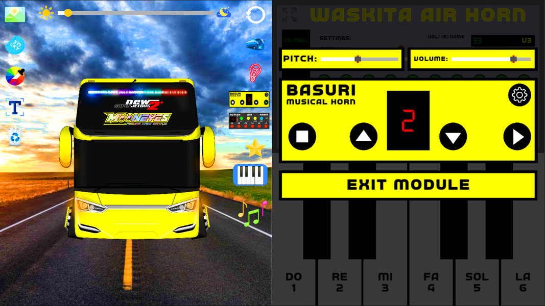 Bus Telolet Basuri Pianika - عکس بازی موبایلی اندروید