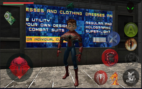 Spider-Man and Ben Ten - Gameplay image of android game