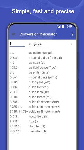 Unit Converter Calculator - عکس برنامه موبایلی اندروید