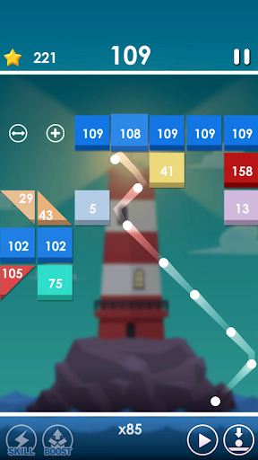 Bricks Breaker Classic - Gameplay image of android game