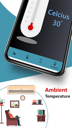 Smart Digital Thermometer - عکس برنامه موبایلی اندروید