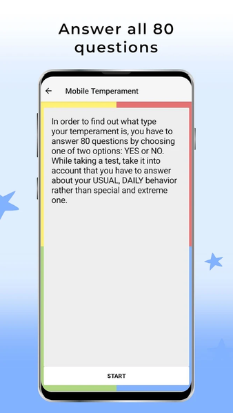 What Is Your Temperament - Gameplay image of android game