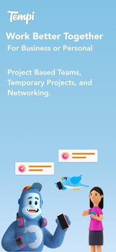Tempi: Network & Work Together - عکس برنامه موبایلی اندروید