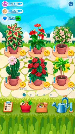 Plants Garden Idle - عکس برنامه موبایلی اندروید