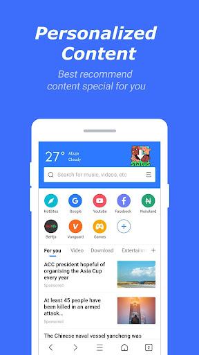 Bang Browser-All Video downloader & Ad blocker - عکس برنامه موبایلی اندروید