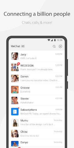 WeChat - عکس برنامه موبایلی اندروید