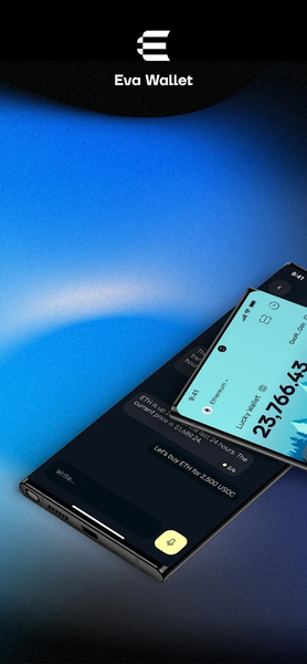 Eva Crypto Wallet - Image screenshot of android app