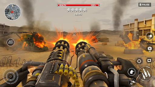 Heavy War Guns Battlegrounds - Gameplay image of android game