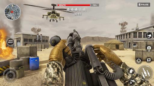 Heavy War Guns Battlegrounds - Gameplay image of android game