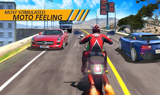 Moto Rider - Gameplay image of android game