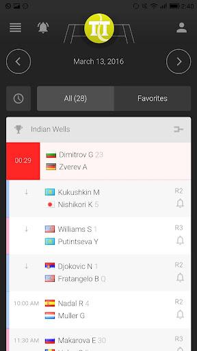 Tennis Temple - Live scores - Image screenshot of android app