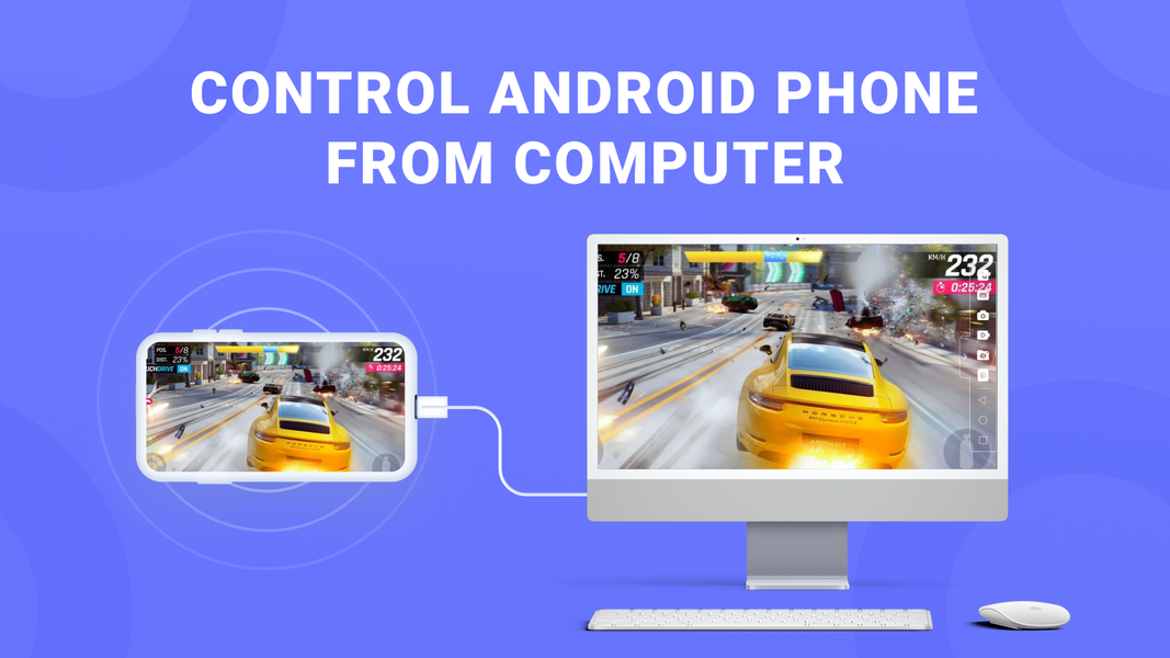 Phone Mirror - Android to PC - عکس برنامه موبایلی اندروید