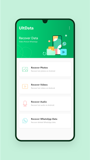 UltData-Recover Photo,Chat Log - Image screenshot of android app