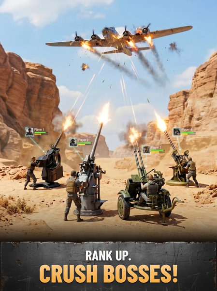 Medal Hunter: Military Game - عکس بازی موبایلی اندروید