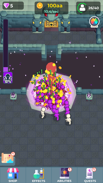 Tentacular Worship - Gameplay image of android game