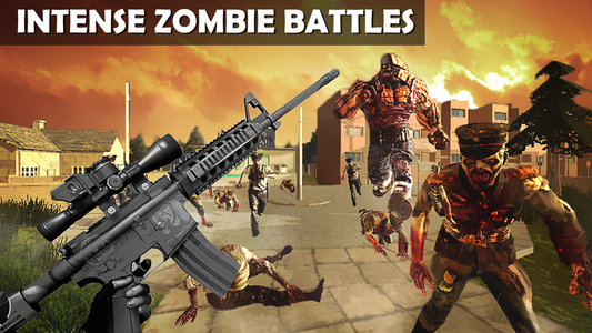 Modern Zombie Shooter 3D - Offline Shooting Games para Android - Download