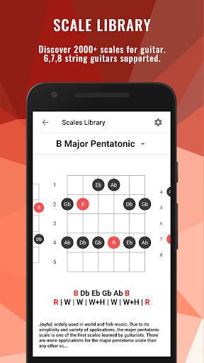 Backing Tracks Guitar Jam Play - عکس برنامه موبایلی اندروید