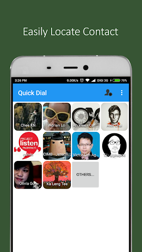 Quick Dial - Image screenshot of android app