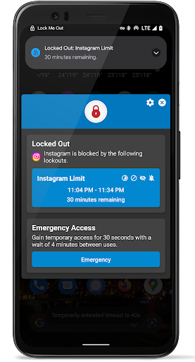 Lock Me Out - App/Site Blocker - عکس برنامه موبایلی اندروید