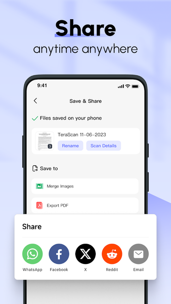 TeraScan - AI PDF Scanner - Image screenshot of android app