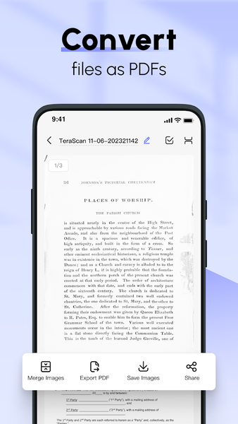 TeraScan - AI PDF Scanner - Image screenshot of android app