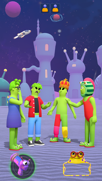 Find the Human: Scan & Shoot - Gameplay image of android game